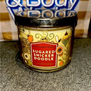 Bath & Body Works Sugared Snicker Doodle 3 Wick Candle